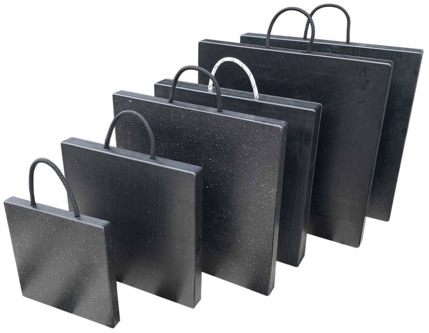 hawego Abstützplatte Pro Unterlegplatte belastbar bis 25t - druckstabile und langlebige Lastverteilungsplatte aus HDPE-Kunststoff (HW-C-ASP-300-300-30-PRO-031) Bild-01