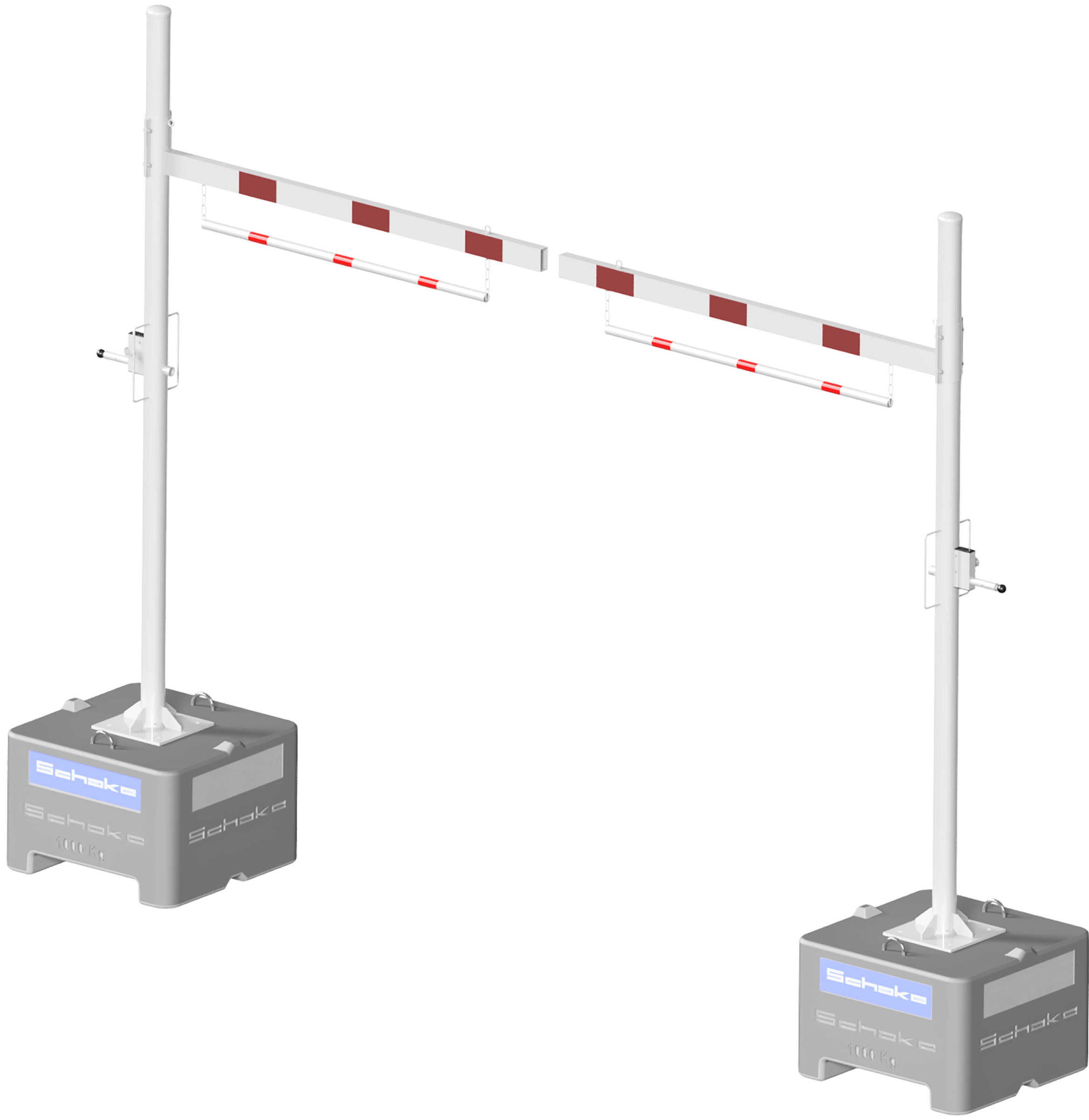 Schake Höhenbegrenzer Mobil zweiteilig - 6000 mm
