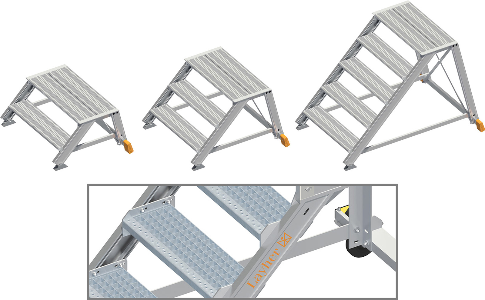 Layher Anstieg 45° SG - 800 mm breit