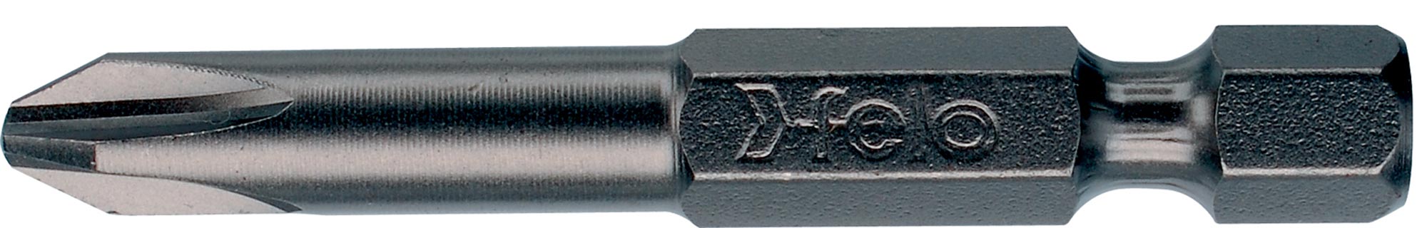 Felo Industrie Bit E 6,3 Kreuzschlitz PH 0 x 50 mm - VE 10 Stück Kreuzschlitz Schrauben Bit Phillips - Industrie Serie (FL-03200510-VE10) Bild-01