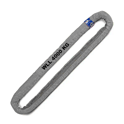 Huck Rundschlinge - Tragkraft 4000 kg - Nutzlänge 1,00 m Schlupf gemäß DIN 1492-2 - Schlinge Umlauflänge 2,00 m (HU-56040-10) Bild-01