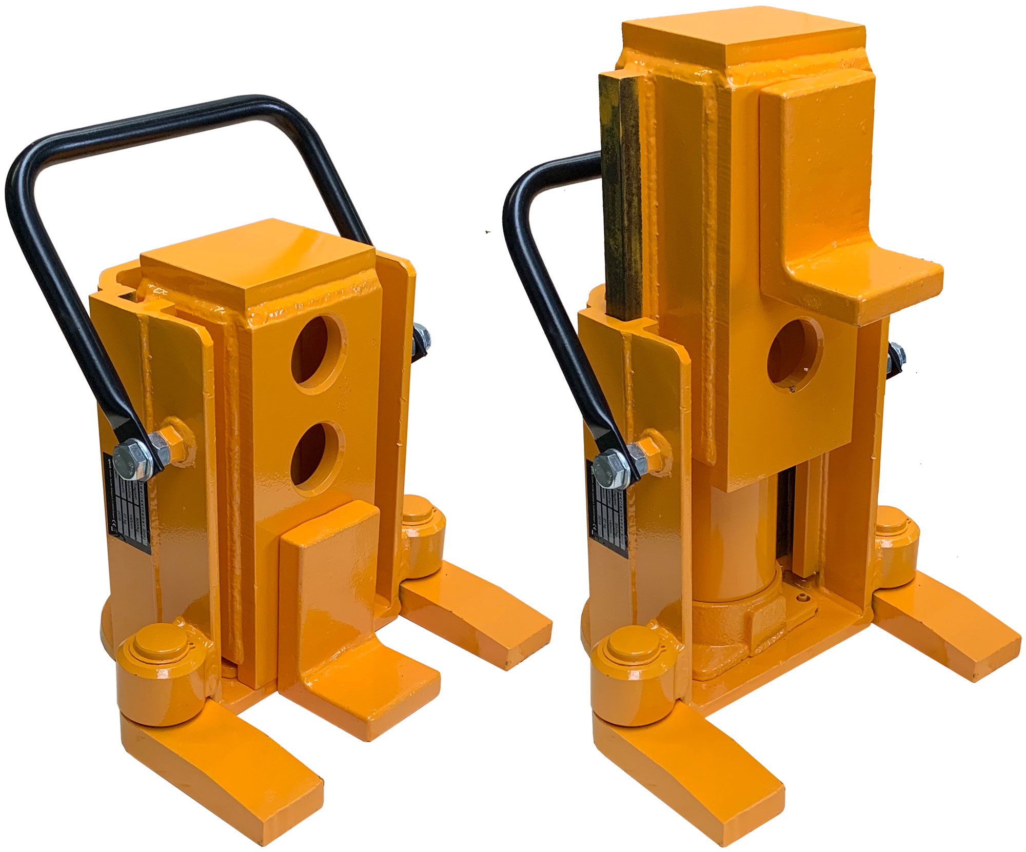 qteck Schwerlastheber SH - Hubhöhe 140 mm Hydraulikheber mit Lastzunge - in verschiedenen Ausführungen (QT-C-27SH000000030) Bild-01