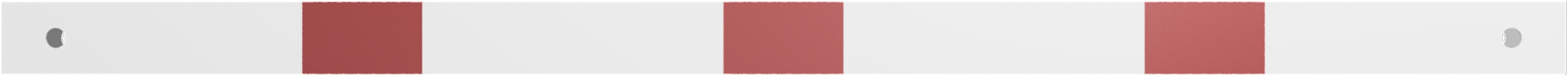 Schake Schutzgeländer Stahl Querholm 60 x 40 mm weiß | rot - 1300 mm