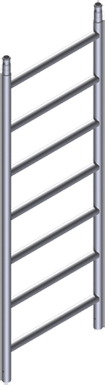 ZARGES Fahrgerüst Aufsteckrahmen 0,75 m