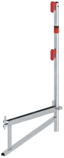 Layher AGS Schutzwandkonsole vorlaufende Montage der Schutzwand - System Layher AGS (LG-2602.026) Bild-01