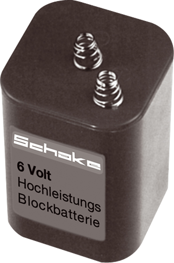 Schake Blockbatterie 6V | 7 AH 4R25 - VE 24 Stück