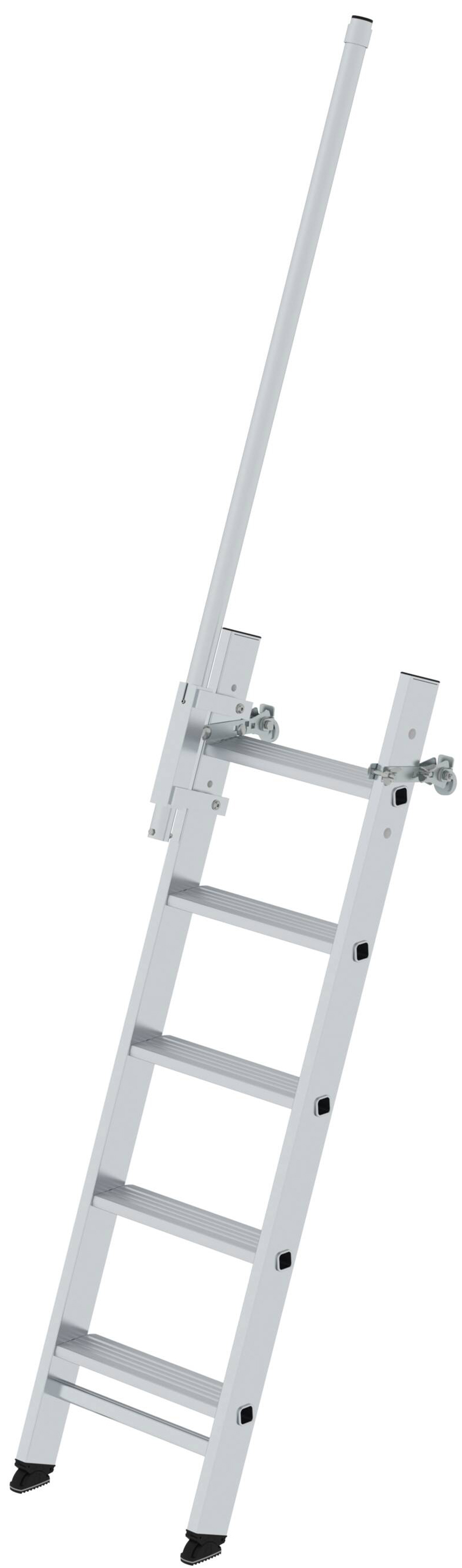 Günzburger LKW-Anlegeleiter mit Ausstiegsholm links 5 Stufen