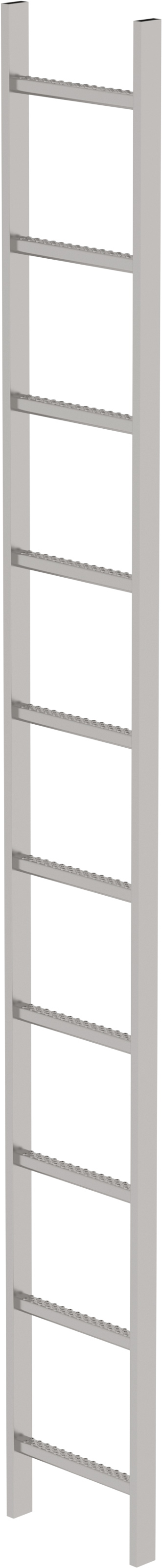 Günzburger Schachtleiter Edelstahl - Lichte Weite 300 mm - 10 Sprossen