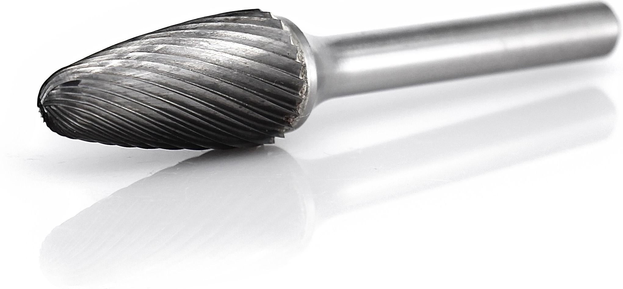 procut Hartmetallfrässtift Rundbogenform RBF F61125-2 Schaft-∅ 6 mm - Kopf-∅ 11 mm - Standardverzahnung (PC-F61125-2) Bild-01