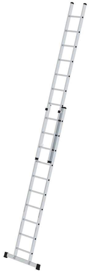 Günzburger Schiebeleiter Alu 2-teilig 2x10 Sprossen