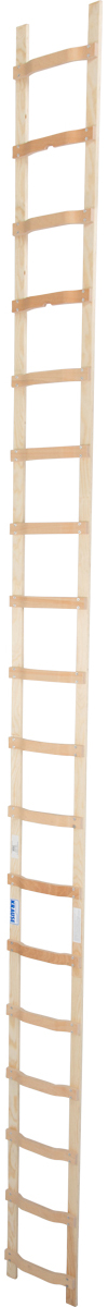 Krause Holz-Dachleiter 18 Sprossen