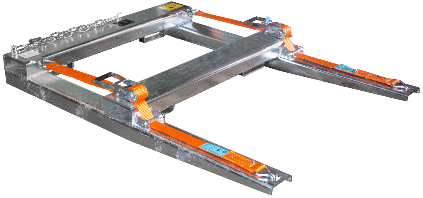 Bauer Langgutseitenlader LSL - verzinkt Seitenlader für Stapler 1350 kg Tragkraft - Langgutlader Stahl verzinkt (BA-4512-41-0000-7) Bild-01