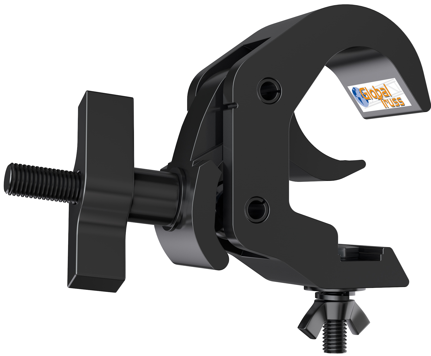 Global Truss Selflock Hook Easy WIDE 48-51/50/250kg Stage Black