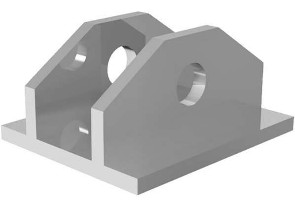 Schake Schwerlaststütze Kopf- und Fußplatte Aufnahmeplatte für Schwerlast-Spindelrohr (SK-70854) Bild-01