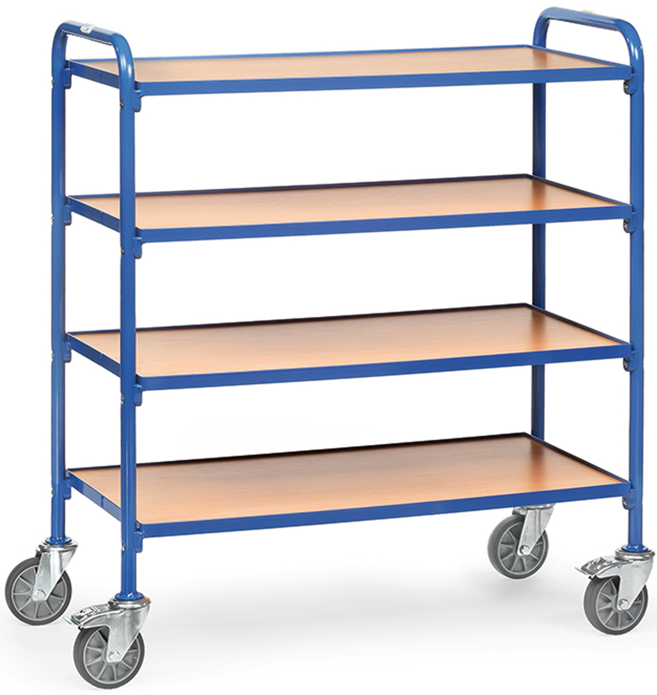 Fetra Beistellwagen mit Holzplattformen 940 x 470 mm