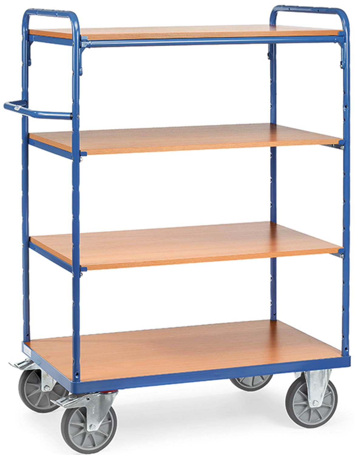 Fetra Etagenwagen mit vier Böden 850 x 500 mm