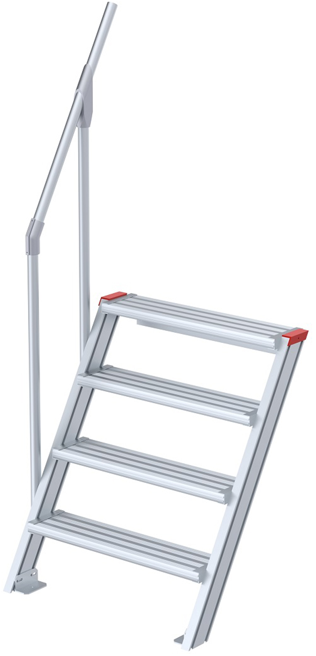 euroline Alu-Treppe 60° 4 Stufen - 800 mm