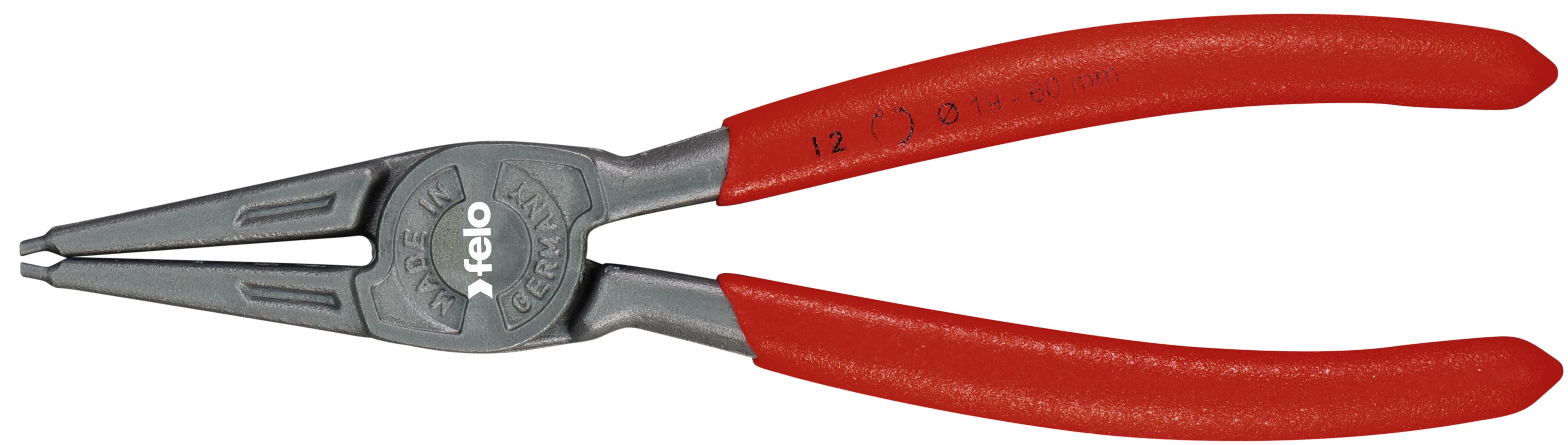 Felo Sicherungsringzange für Innenringe 19 - 60 mm gerade - 175 mm Zange - Serie 594 (FL-59401940) Bild-01