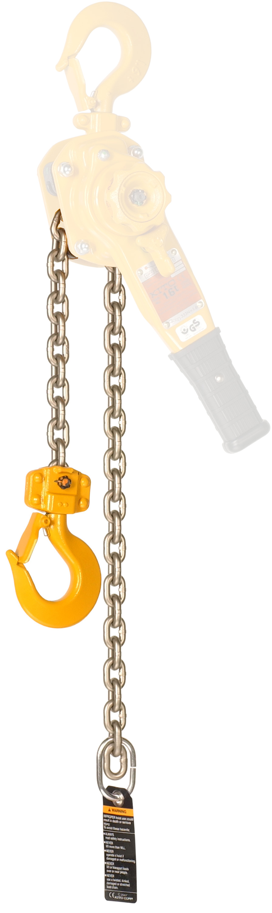 KITO Mehrhub Lastkette für Hebelzug LB016 - Mehrpreis je Meter