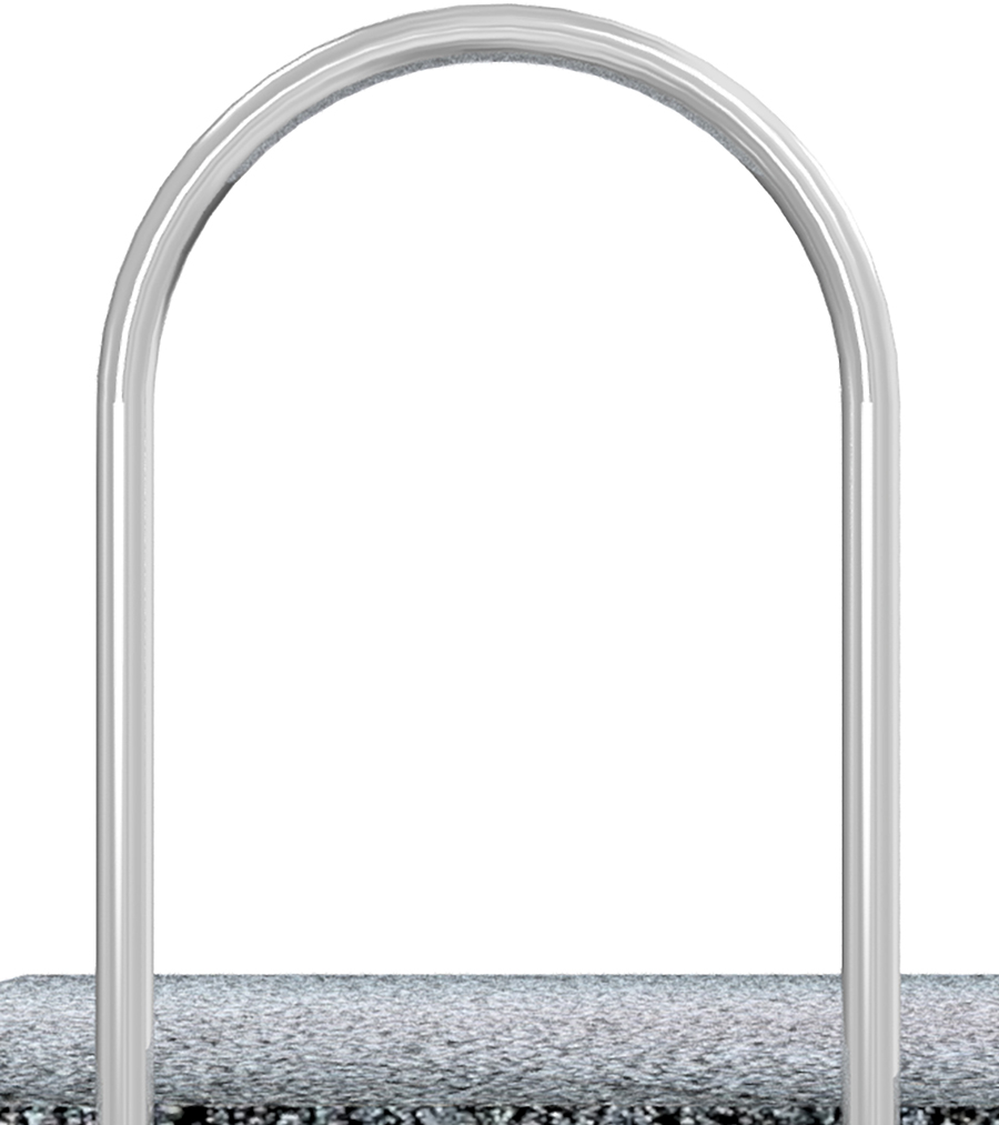 Schake Rundbügel Stahl OD Ø 48 mm anthrazit - 650 x 900 mm