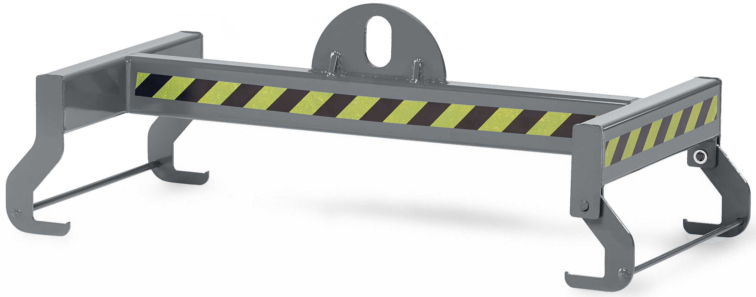 RR Industrietechnik Gitterboxtraverse RGT - RAL 7005 Hebevorrichtung für Gitterboxen - Lasttraverse für Stapler mausgrau pulverbeschichtet (RR-100800687) Bild-01