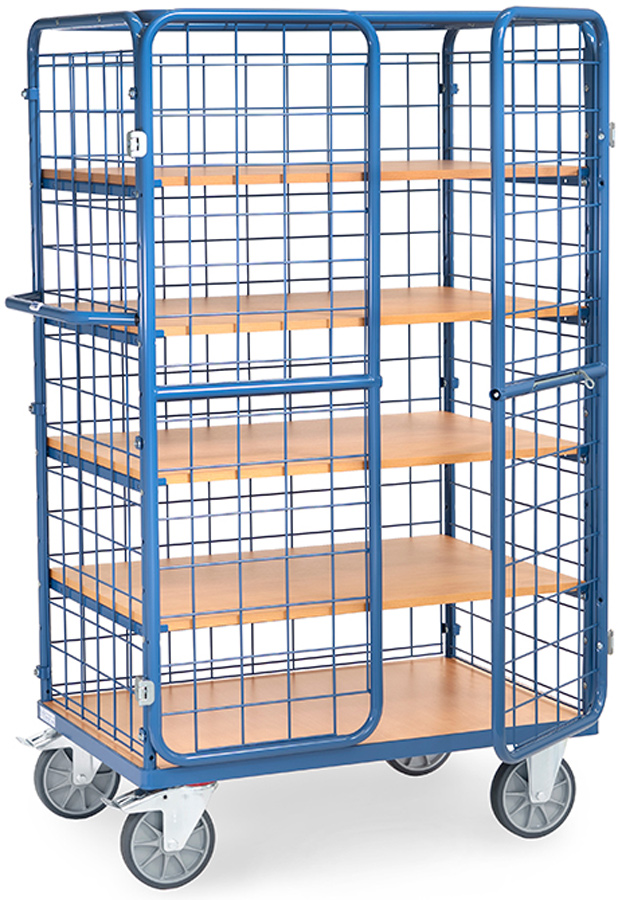 Fetra Vierwand-Paketwagen hoch DG mit Dach 1000 x 700 mm