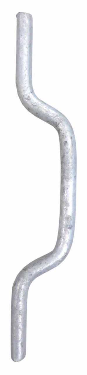 hawego Fahrplatten Verbinder Rundstahl 2-fach 2-fache Stahlklammer für Fahrstrassen | Fahrspuren auf weichem Untergrund (HW-Z-VR-2F-262-012-45) Bild-01
