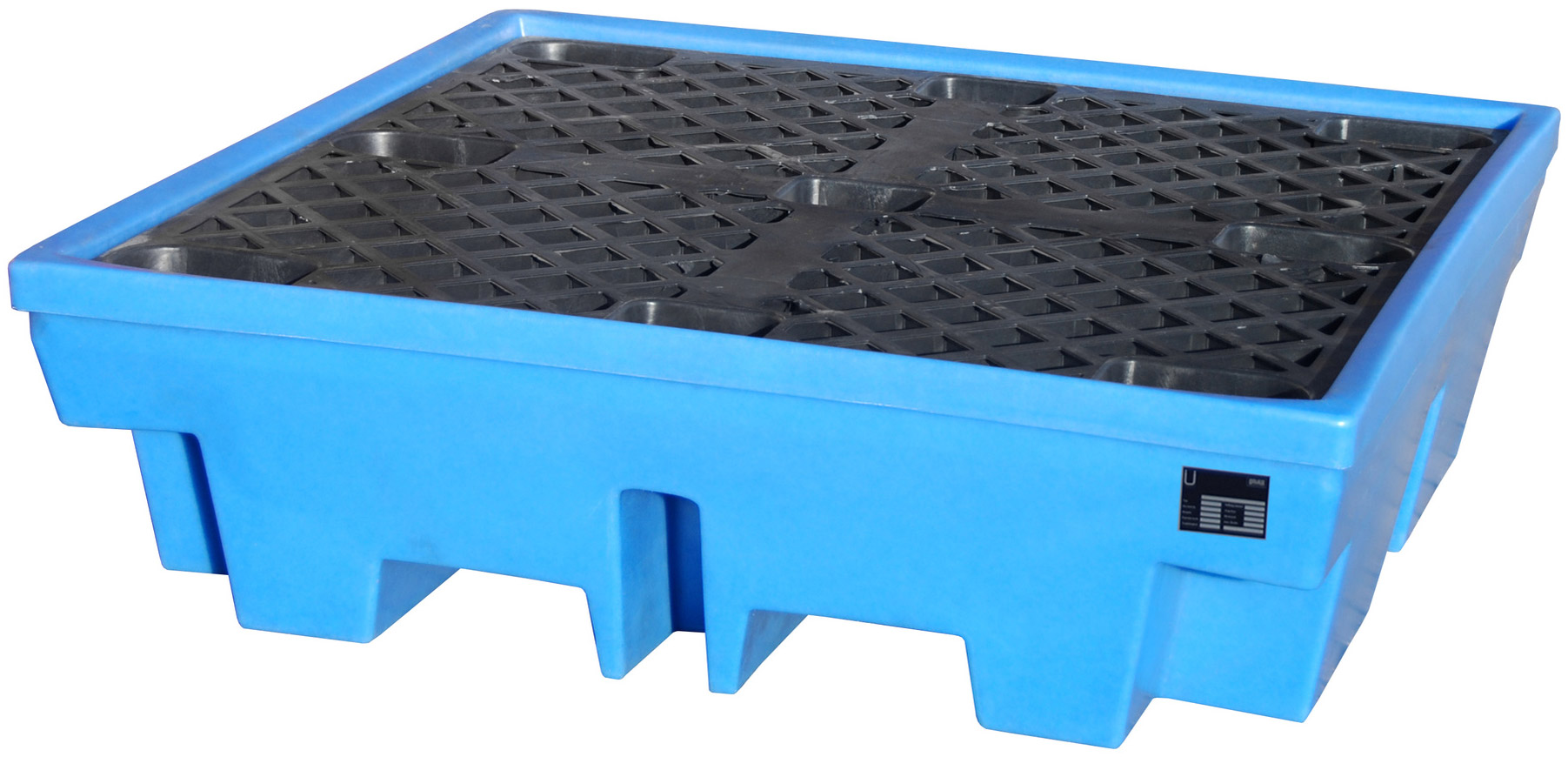 PE-Auffangwanne 120 HD Mit PE-Rost Mit Zulassung