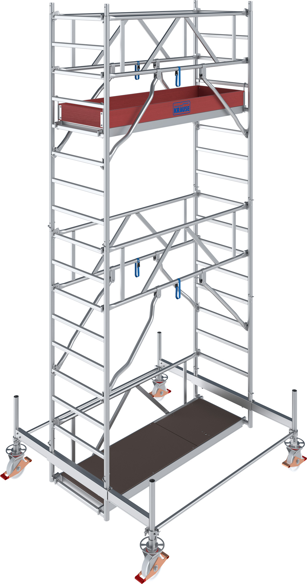 Rollgerüst Krause Stabilo Serie 100 - 0,75x2,00m - AH 5,50m