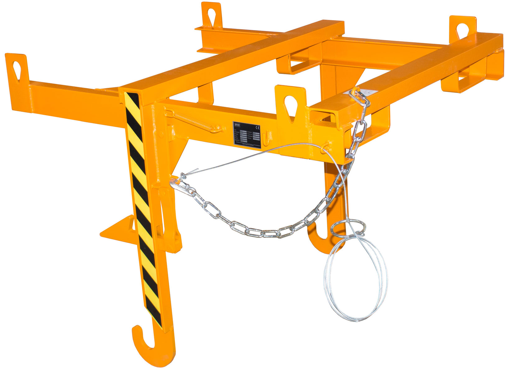 Bauer Stapelkippbehälter Traverse BKT-90 - RAL 2000  (BA-4421-08-0000-1) Bild-02