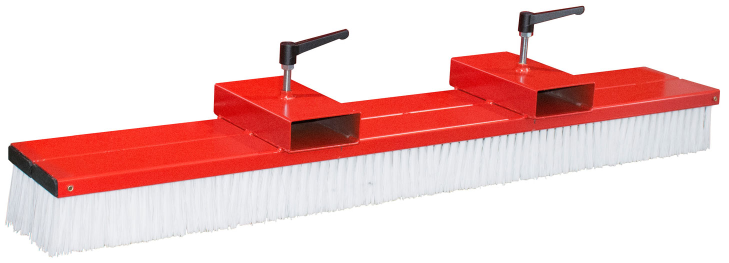 Bauer Stapler-Kehrbesen SKBO-150 Kehrbürste starr für Stapler 1500 mm - Staplerbesen feuerrot pulverbeschichtet (BA-4494-05-0000-2) Bild-01