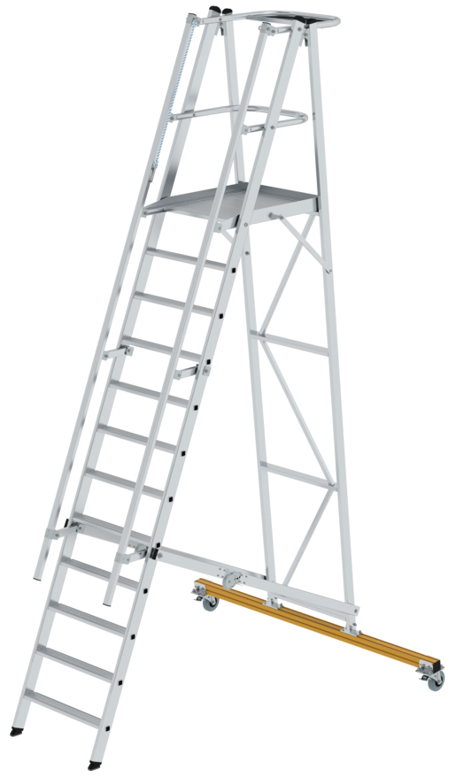 Günzburger Alu-Podestleiter 12 Stufen