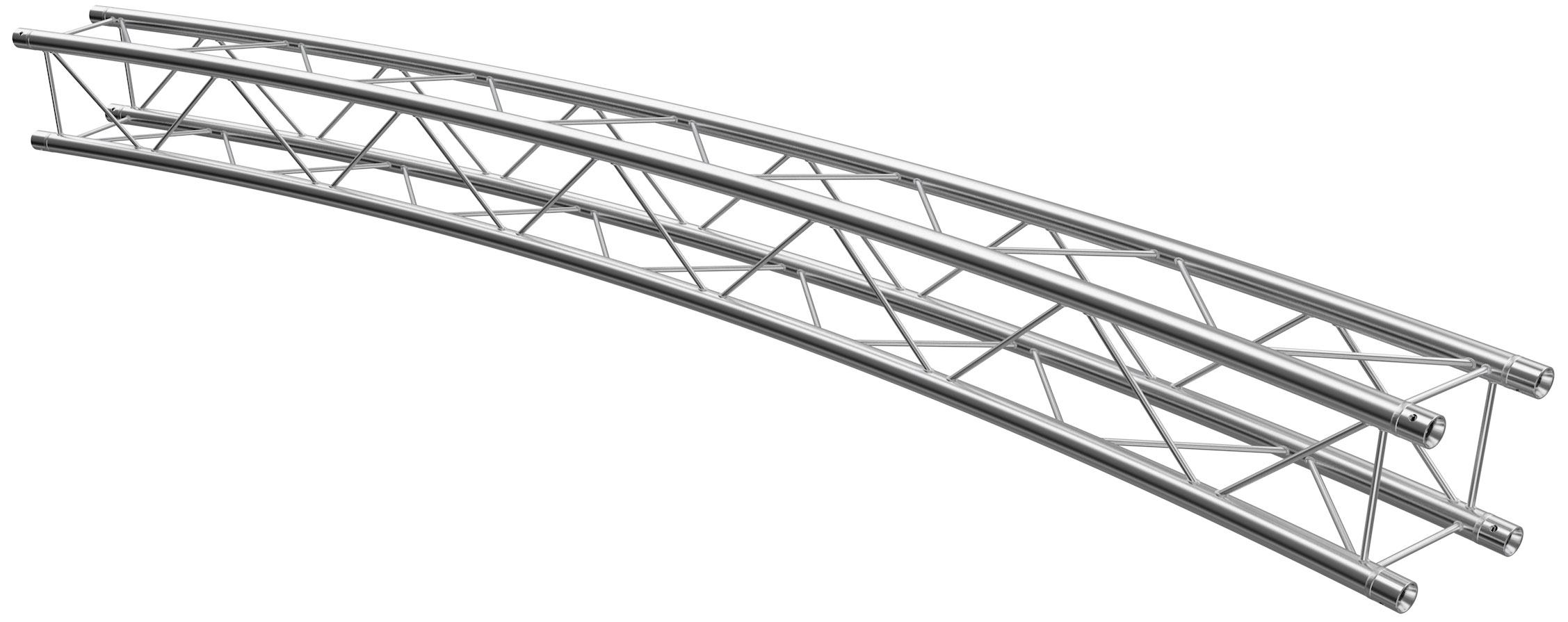 Global Truss Dekotraverse F24 Kreisstück für Ø 8,0 m 45° Dekotraverse aus Aluminium (GT-F24R40-45) Bild-01