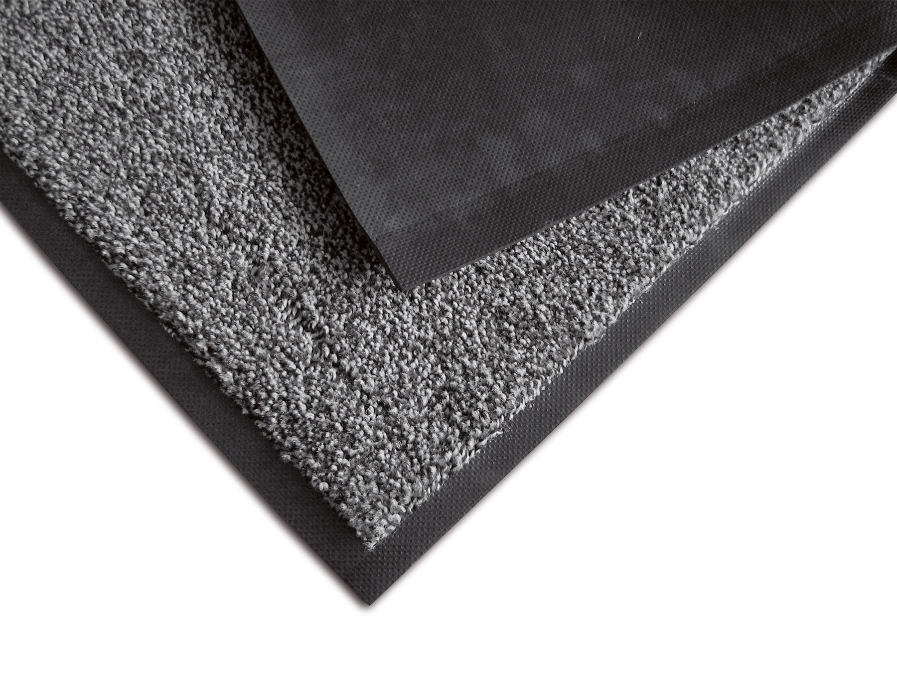 Miltex Schmutzfangmatte Eazycare Wash grau - 1500 x 850 x 8 mm Schmutzmatte Gummi-Econyl für den Innenbereich | Feinschmutz und Nässeaufnahme - Schmutzfangläufer fertig konfiguriert (MT-24021) Bild-02