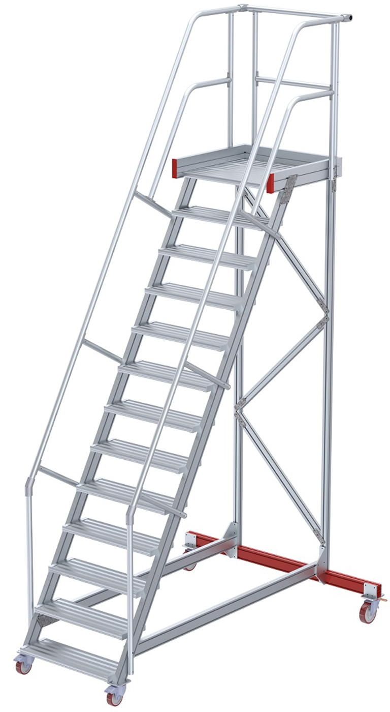 euroline Wartungsbühne 60° 13 Stufen - 1000 mm