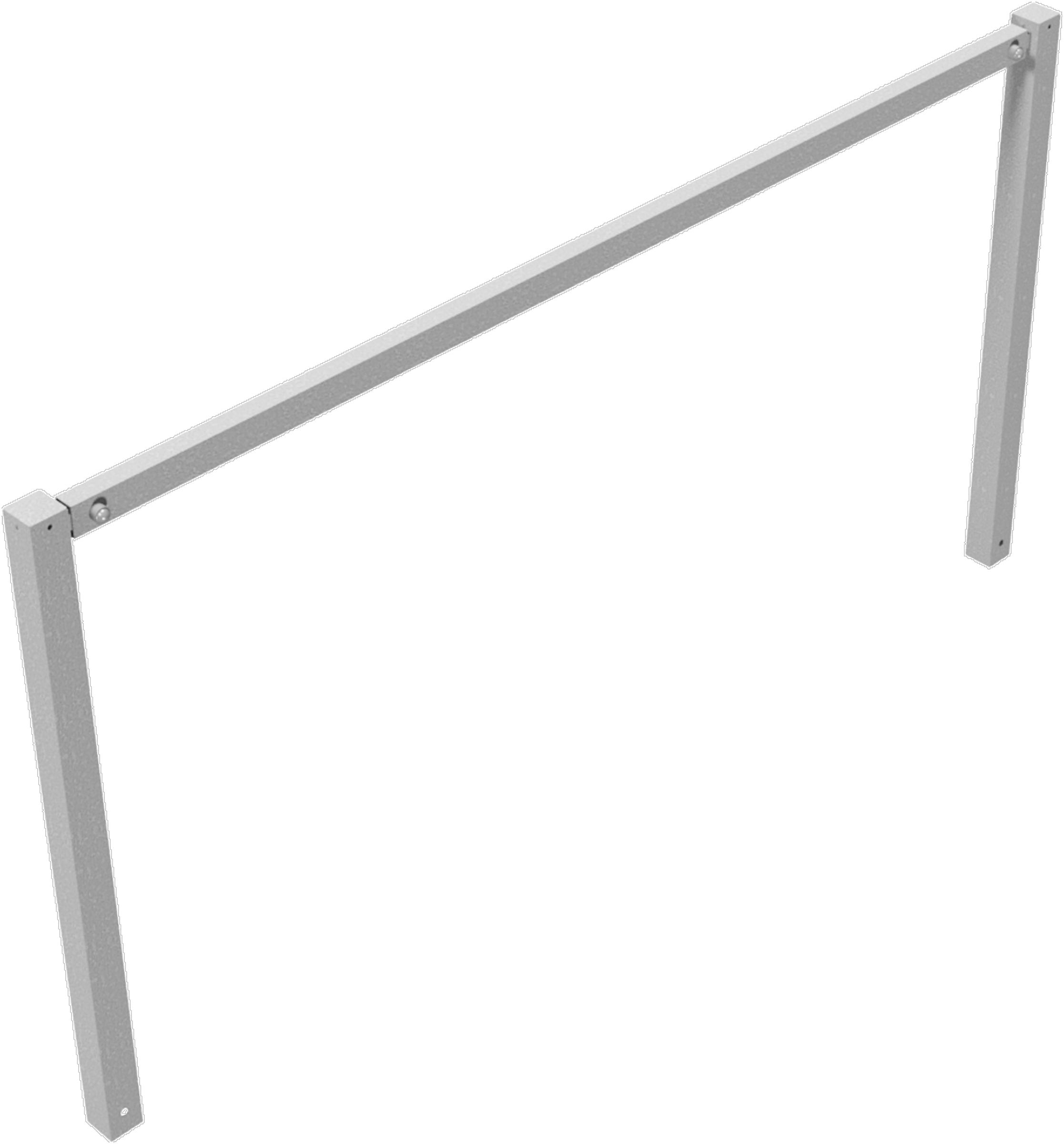 Schake Wegesperre Stahl schraubbar OE 70 x 70 mm verzinkt - 2500 x 1200 mm