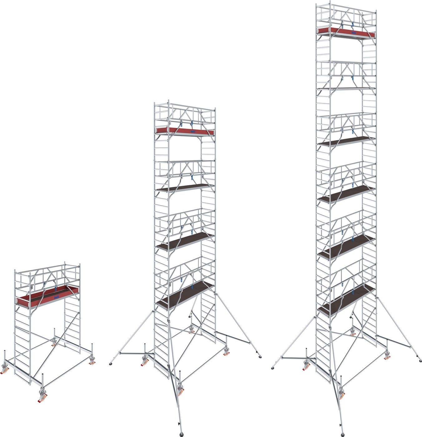 Rollgerüst Krause Stabilo Serie 100 Alu 0,75x2,50m