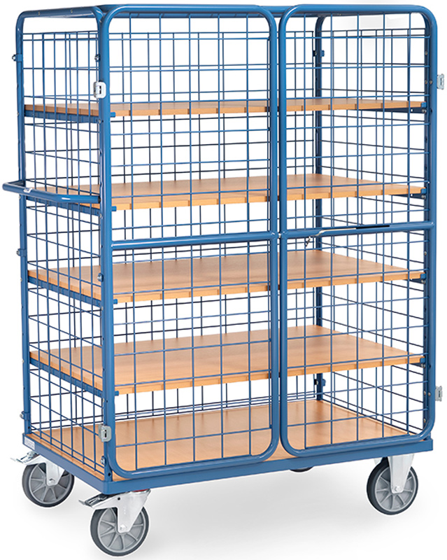 Fetra Vierwand-Paketwagen hoch DG mit Dach 1200 x 800 mm