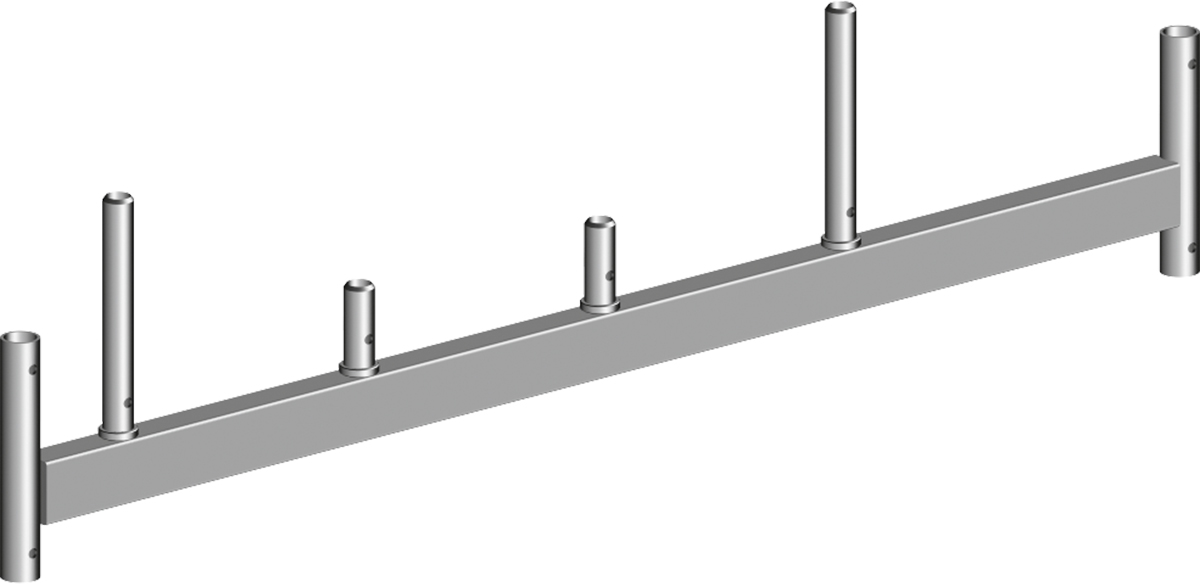 Layher Fahrgerüst Stahl-Fahrbalken ohne Bügel 1,80 m