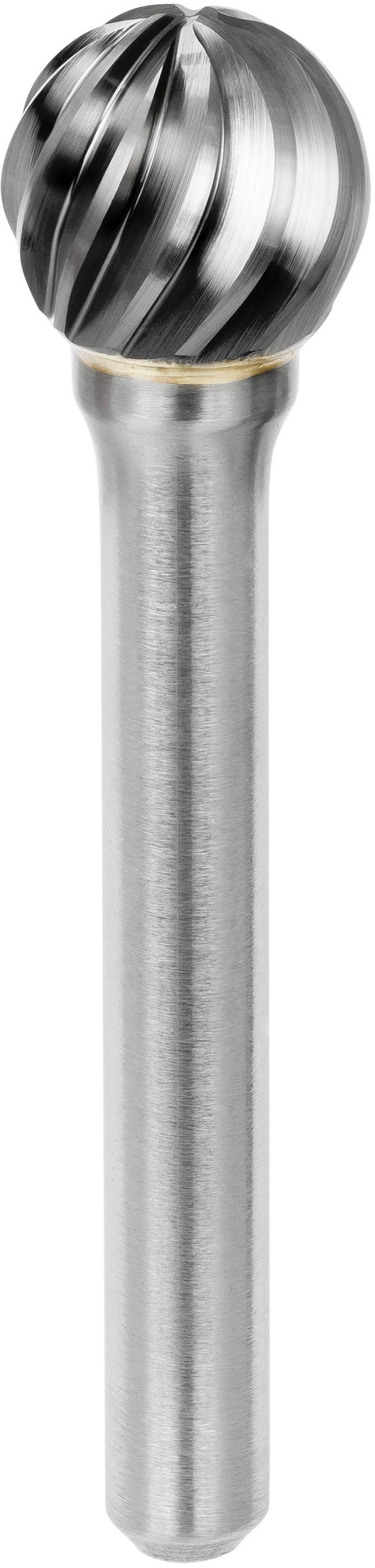 procut Hartmetallfrässtift Kugelform KUD D30606-3INOX Schaft-∅ 3 mm - Kopf-∅ 6 mm - INOX-Verzahnung (PC-D30606-3-INOX) Bild-01