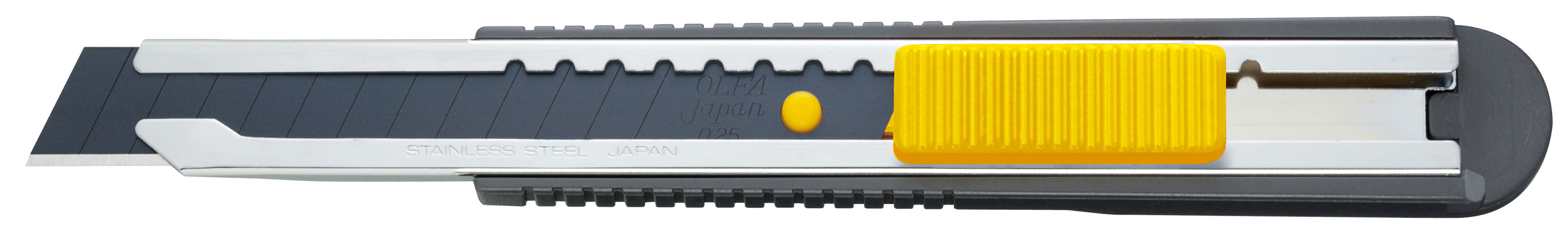 OLFA Cuttermesser Industrie FWP-1 - 12,5 mm Teppichmesser Kunststoff schmall | Feststellraster - Serie FWB (FL-C0000300101) Bild-01