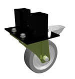 Bütec Roll-Riser 2 fach Aufnahme