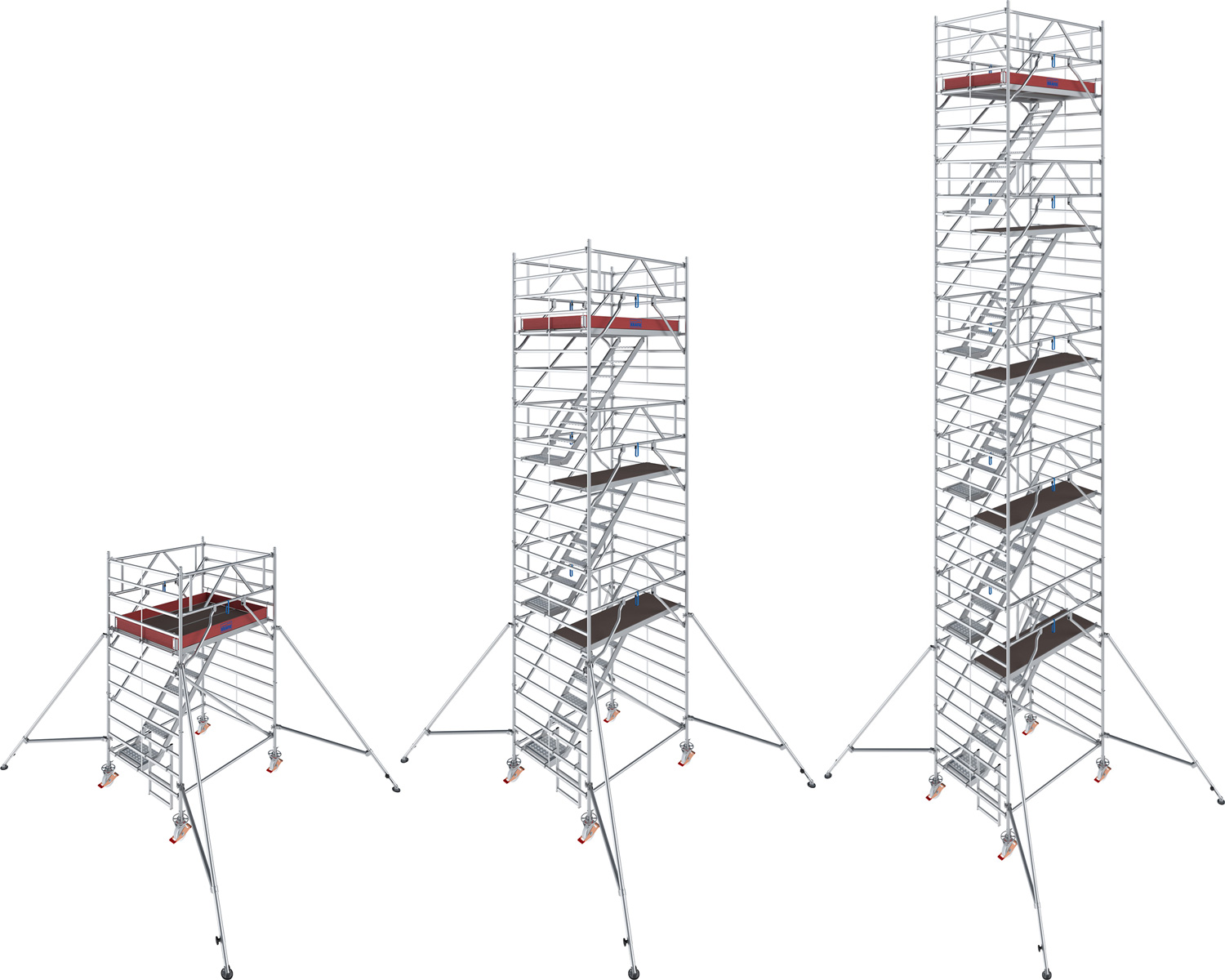 Fahrgerüst Krause Treppengerüst Stabilo Serie 5500 Alu 1,50x2,00m