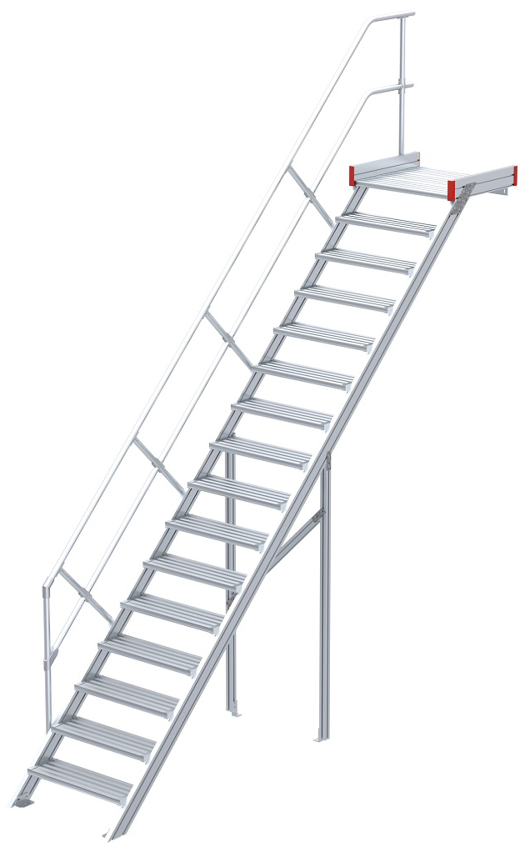 euroline Podesttreppe 45° 16 Stufen - 600 mm