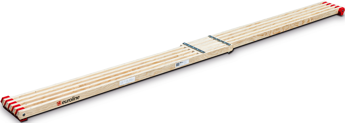 euroline Holz-Bohle 2,10 m - 3,60 m