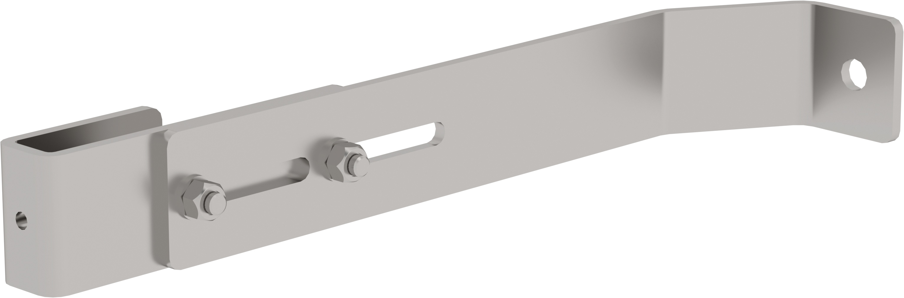 Günzburger Wandhalter Edelstahl 280 - 330 mm