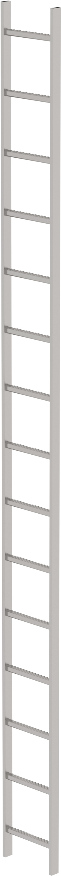 Günzburger Schachtleiter Edelstahl - Lichte Weite 300 mm - 15 Sprossen