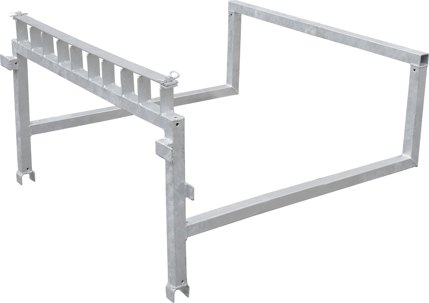 Schake Schaftrohr-Adaptierung für Transporttraverse Fußplatten