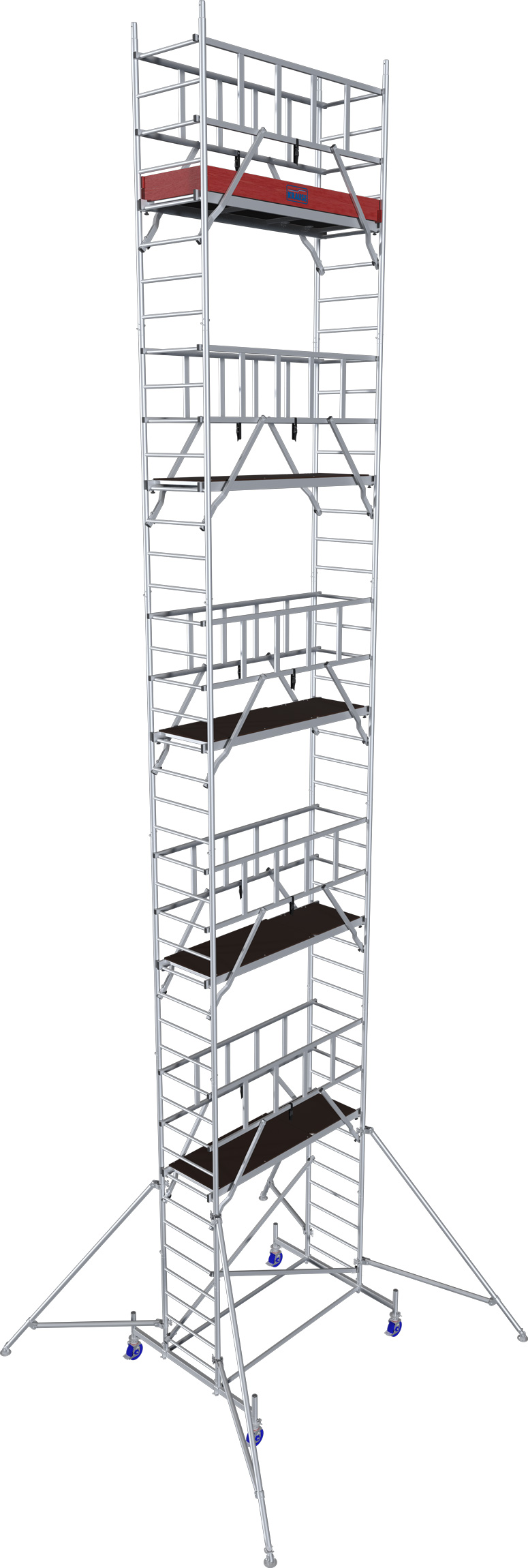 Rollgerüst Krause Monto ProTec 0,70x2,00m - AH 12,30m