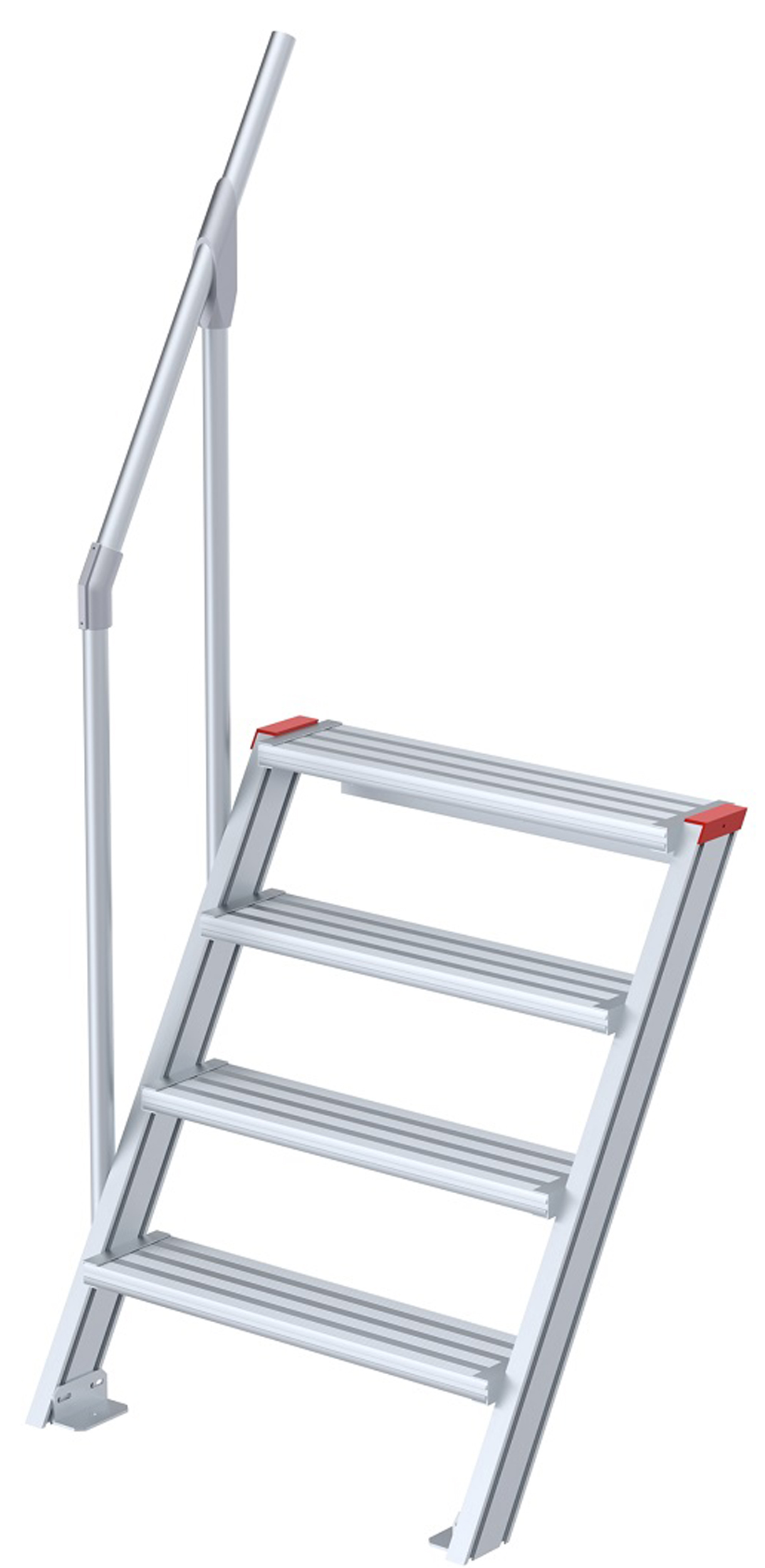 euroline Alu-Treppe 60° 4 Stufen - 1000 mm